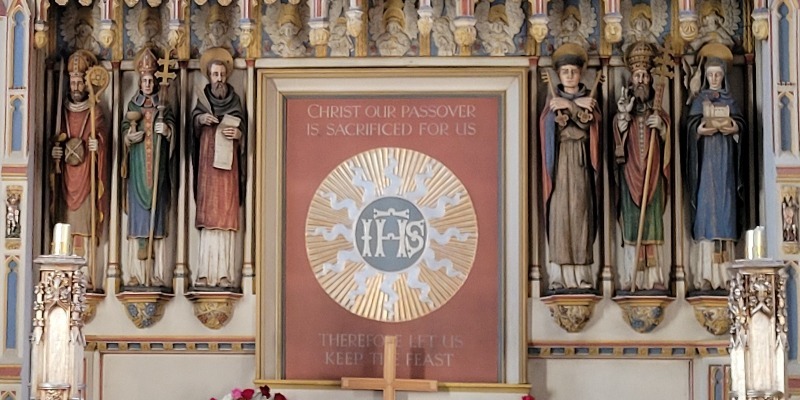 Reredos of St Mark's